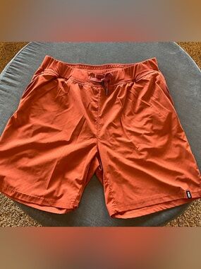 Men's Glyder Kodiak cool short in Burnt Clay
